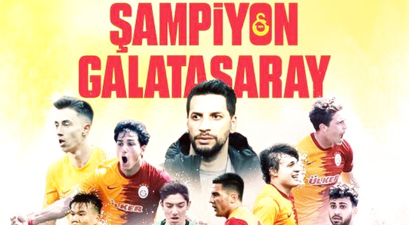 Galatasaray, U19 Elit Gelişim Ligi'nde şampiyon oldu