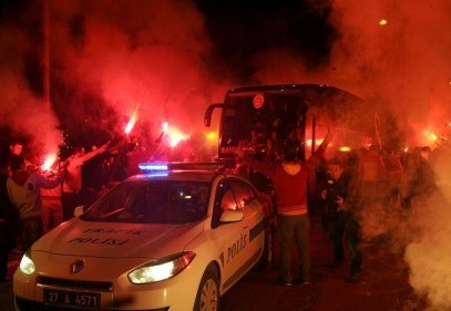 Galatasaray’a muhteşem karşılama