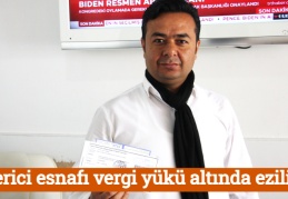 Galerici esnafı vergi yükü altında eziliyor