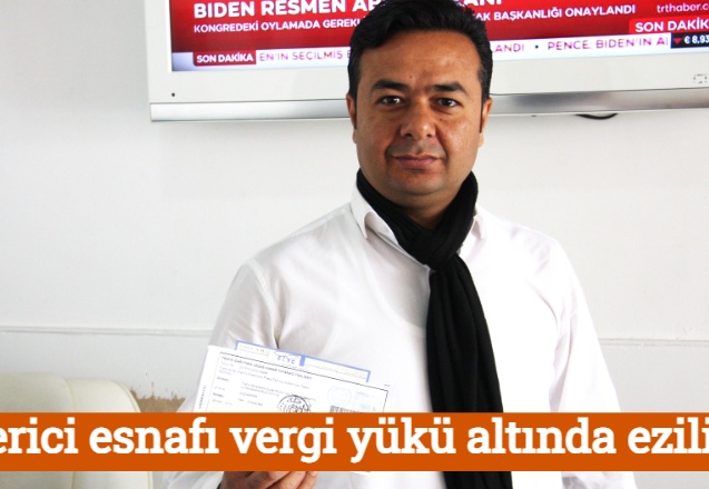 Galerici esnafı vergi yükü altında eziliyor