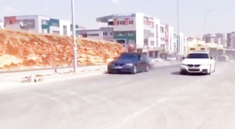 Galericiler sitesini yarış pistine çeviren sürücülere ceza yağdı