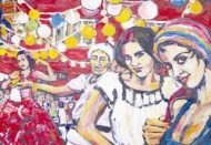 Galip Özgören resimleri sanatseverlerle buluşuyor