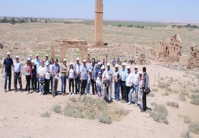 GAMEP üyeleri, Şanlıurfa'da tarihi mekanları gezdi 