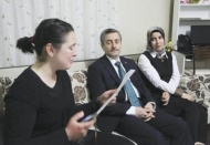 Gamze davet etti, başkan eşiyle geldi