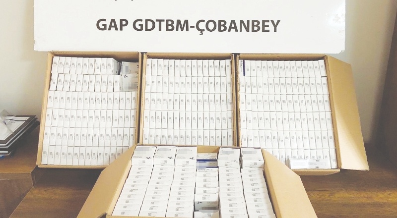 GAP gümrük kapılarında 47 milyonluk kaçak eşya ele geçirildi