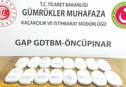 GAP gümrük kapılarından 40 milyonluk kaçak eşya ele geçirildi