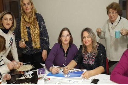 GASMEK, Kosova’da da kurs açtı “Elde Antep İşi ve Kağıt Rölyef”