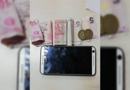 Gaspçı kısa sürede yakalandı