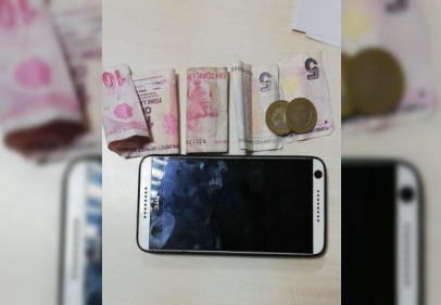 Gaspçı kısa sürede yakalandı