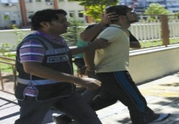 Gaspçı tutuklandı