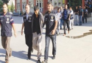 Gaspçılar gözaltına alındı