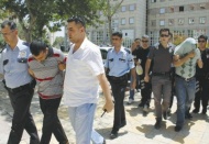 Gaspçılar kısa sürede yakalandı