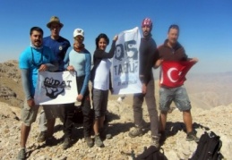 GAÜN Dağcılık Topluluğu Erciyes’e Tırmandı
