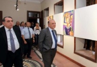 "GAÜN GSF öğretim elemanları sergisi-I açıldı