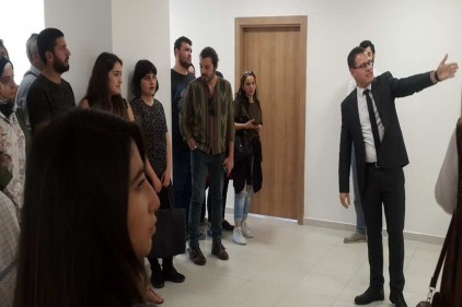 GAÜN Güzel Sanatlar Fakültesi öğrencilerinden Getham&#8217;a ziyaret 