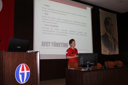 GAÜN Hastanesi&#8217;nde afet ve acil durum eğitimi düzenlendi
