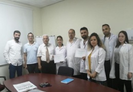 GAÜN Hastanesinde Suriyeli doktorlara eğitim veriliyor