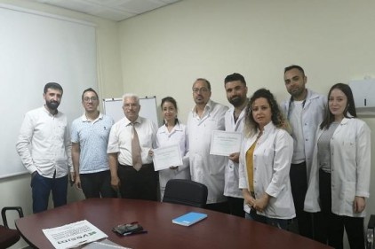 GAÜN Hastanesinde Suriyeli doktorlara eğitim veriliyor