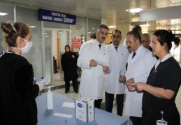 GAÜN Hastanesinde tedbirler gözden geçirildi