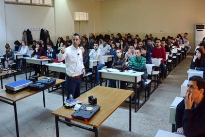 GAÜN Mühendislik Fakültesi öğrencileri kalibrasyonu öğrenci