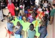 GAÜN öğrencileri, Arslanlı Köyü İlkokulu’nda kütüphane kurdu