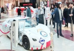 GAÜN Öğrencilerinin ödüllü otomobili görücüye çıktı