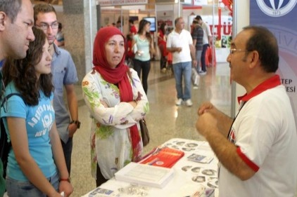 GAÜN standı İstanbul&#8217;da büyük ilgi gördü