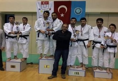 GAÜN Üniversiteler Türkiye Judo Şampiyonası’nda birinci oldu
