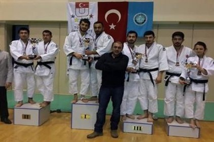 GAÜN Üniversiteler Türkiye Judo Şampiyonası&#8217;nda birinci oldu