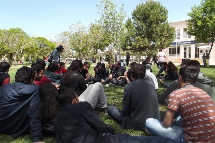 GAÜN&#8217;de sosyal medya üzerinden alternatif çay ocağı kuruldu