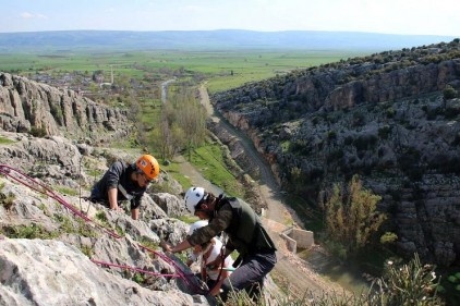 GAÜN&#8217;lü dağcılar Köklüce Kalyonu&#8217;nda 