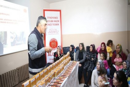 Gaz dedektörü dağıtıldı
