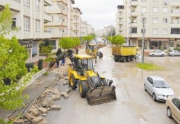Gazi Mahallesi asfaltlanıyor