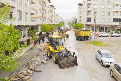 Gazi Mahallesi asfaltlanıyor