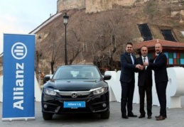 Gaziantep - Ahmet Beyaz Sigorta’ya otomobil ödülü