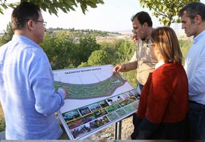 Gaziantep Alleben Vadi Parkı kuruluyor