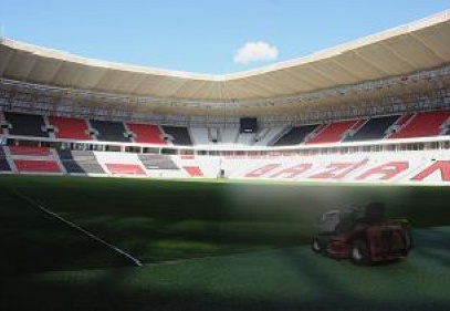 Gaziantep Arena, futbolseverlere kapılarını açmak için gün sayıyor