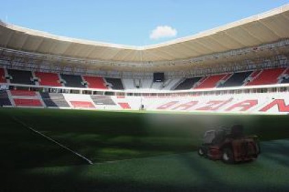 Gaziantep Arena, futbolseverlere kapılarını açmak için gün sayıyor