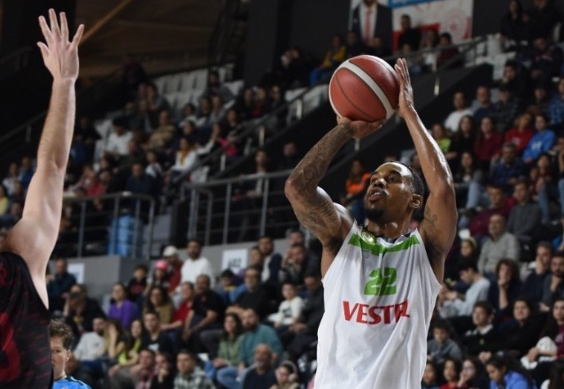 Gaziantep Basketbol, 69-65 mağlup oldu