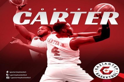 Gaziantep Basketbol Robert Carter ile 1 yıl daha devam 