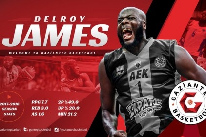 Gaziantep Basketbol transfere devam ediyor 