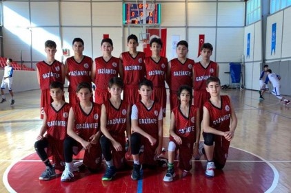 Gaziantep Basketbol U-13 takımı, Kuşadası&#8217;nda