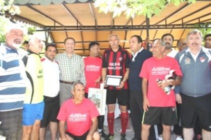 Gaziantep Batur Spor ve Manavgat Spor takımları karşılaştı