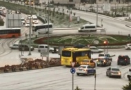 Gaziantep beyaza büründü 