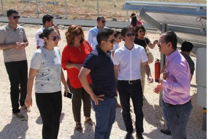 Gaziantep Büyükşehir Belediyesine ait Bağlarbaşı Güneş Enerji Santrali Gaziantep Kent Konseyi&#039;ni ağırladı