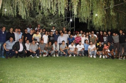 Gaziantep Büyükşehir Belediyespor&#039;un yönetici, teknik heyet ve sporcuları yemekte bir araya geldi