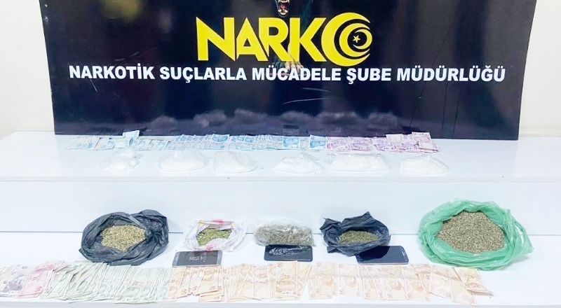 Uyuşturucu operasyonunda 21 kişi tutuklandı