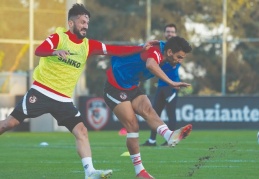 Gaziantep FK, Altay maç hazırlıklarına başladı