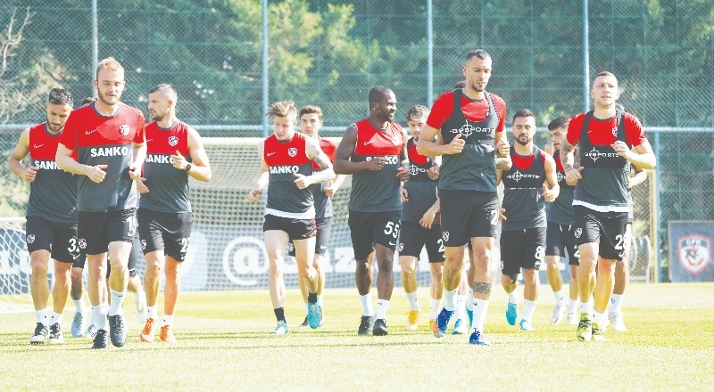Gaziantep FK, Ankaragücü maçı hazırlıklarına başladı