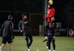 Gaziantep FK, Başakşehir maçı hazırlıklarına başladı